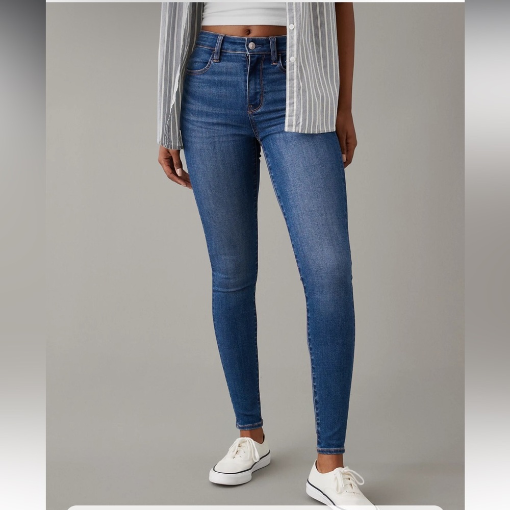 Women's Blue Skinny Jeans
